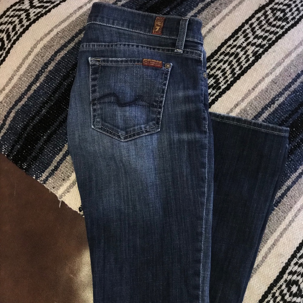 7 For all mankind boot cut jeans